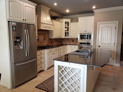 Painted Kitchen Cabinets