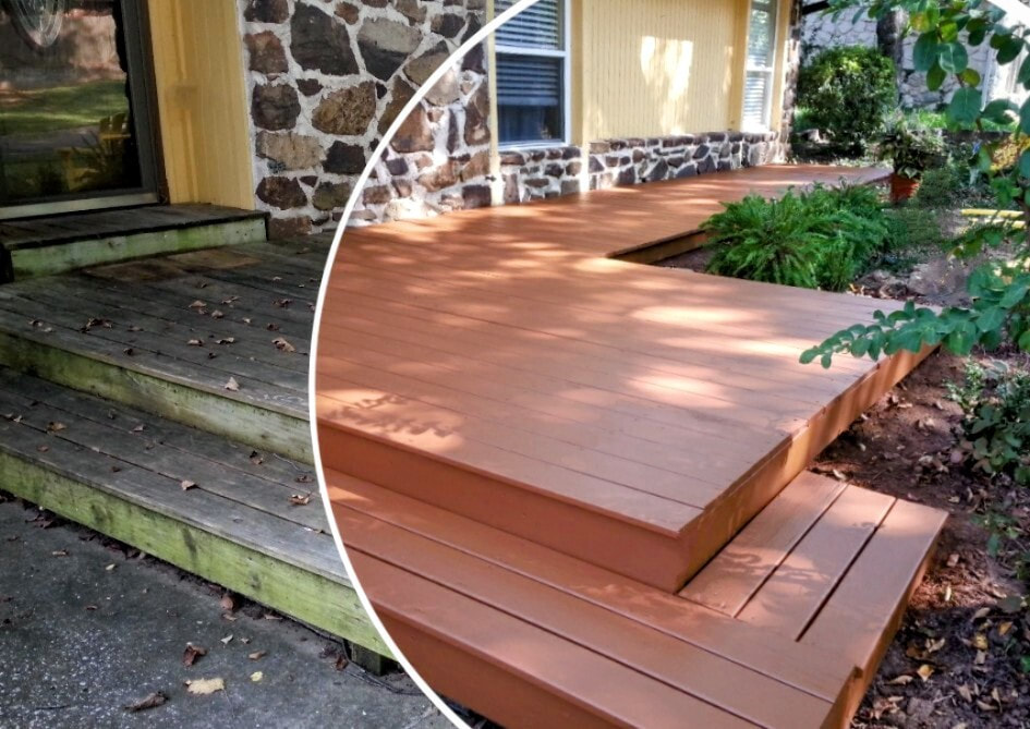 Deck Staining Compant in Broken Arrow, OK. Deck painters Tulsa my area.