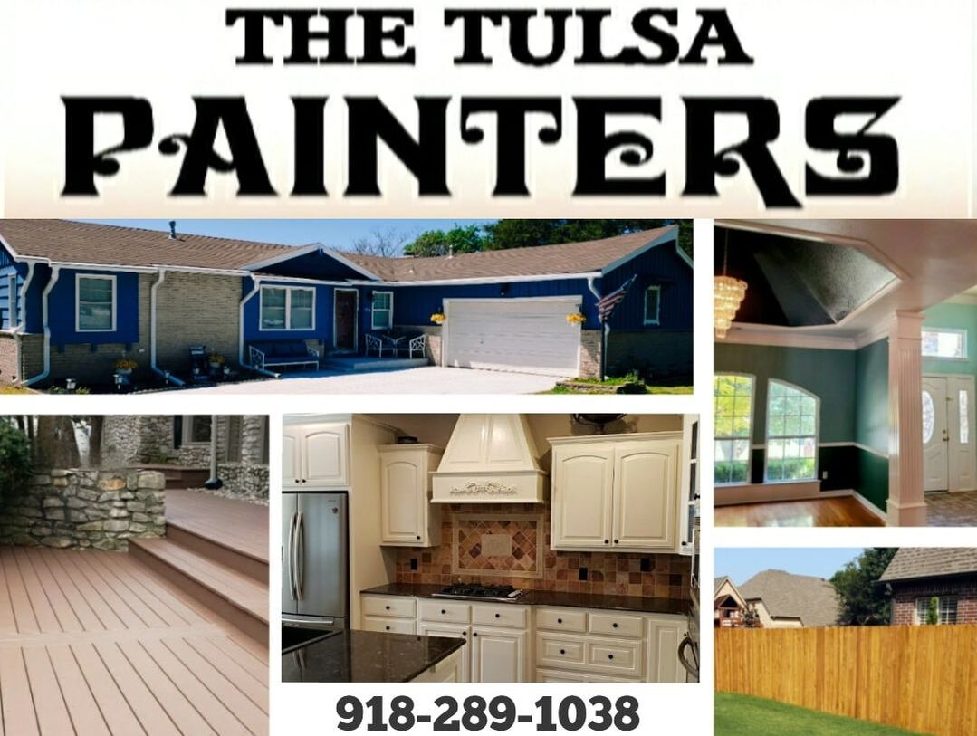 Tulsa Interior House Painters, Painters in my area, Exterior Painterd, Cabinet Painters, Deck Staining Tulsa, Painters Broken Arrow